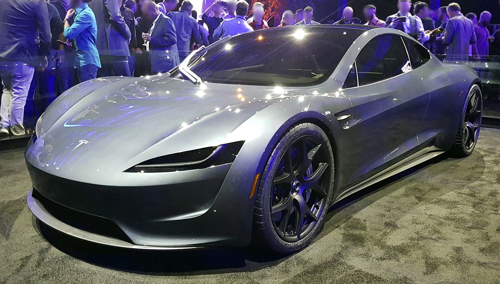 Το πρωτότυπο του νέου Tesla Roadster στην παρουσίαση του Νοεμβρίου 2017